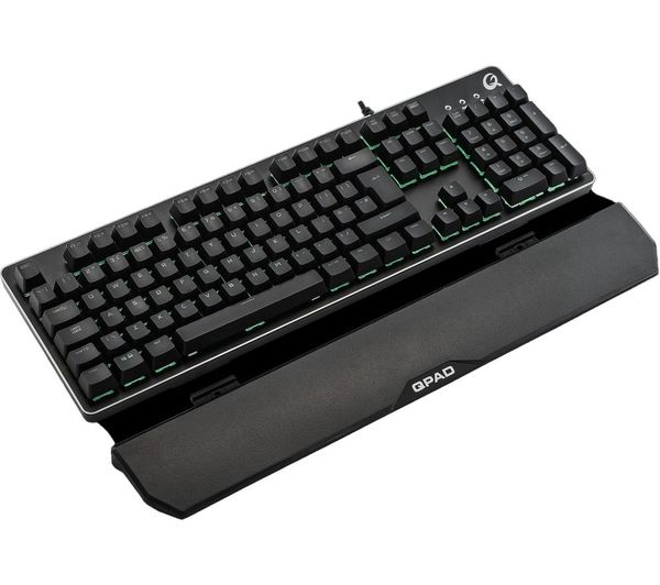 QPAD MK-40 UK Pro Gaming Membranical Keyboard Black