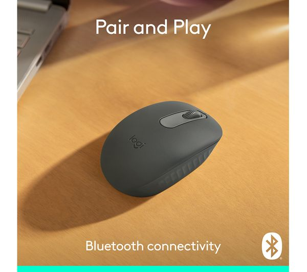 Logitech M196 Wireless Bluetooth Optical Mouse Graphite