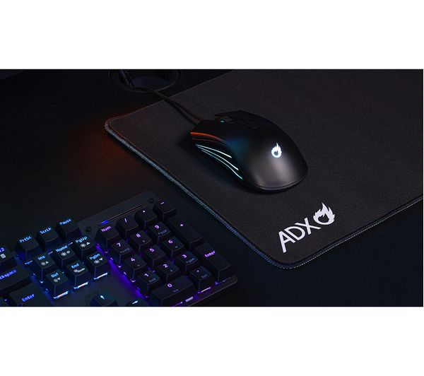 ADX Firepower Core M13 RGB Wired USB Black Optical Gaming Mouse