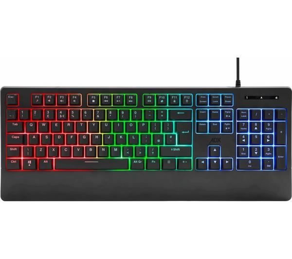 ADX Firebundle Gaming Keyboard and Mouse Set Combo RGB Backlit UK Layout – image 2