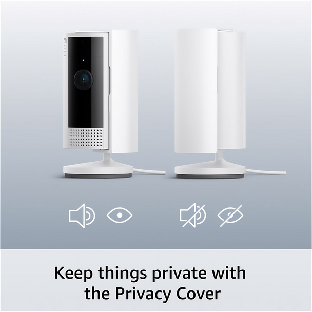 Ring Indoor Camera (2nd Gen) 1080p HD WiFi White