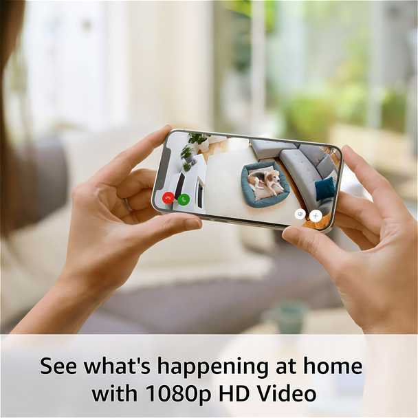 Ring Indoor Camera (2nd Gen) 1080p HD WiFi White