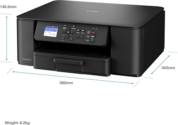 Brother DCP-J1313DW Wireless 3-in-1 Color Inkjet Printer A4