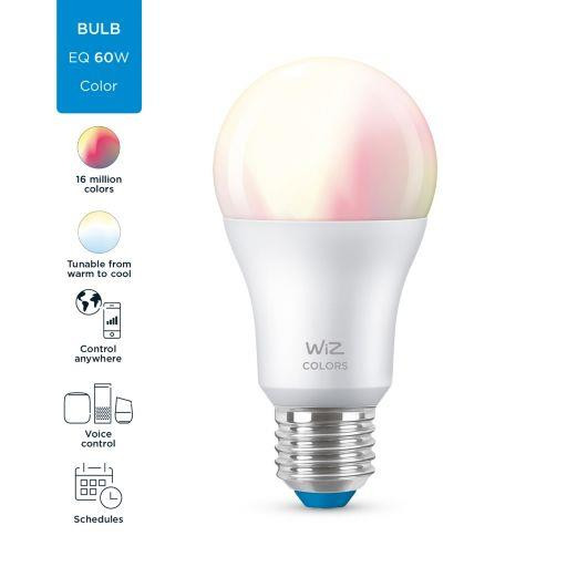 Wiz LED Smart Colour & Tunable White Light Bulb A60 E27