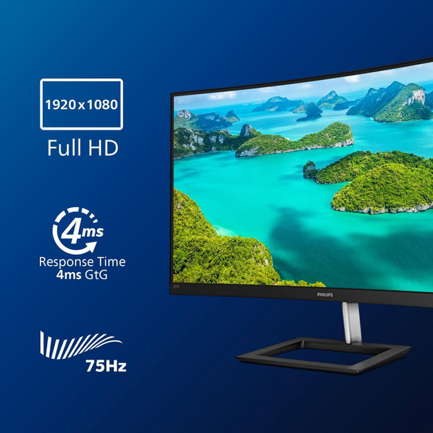Philips 322E1C E-Line 31.5" Curved Full HD VA Monitor