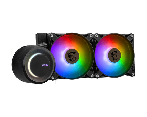 MSI MAG CoreLiquid E240 CPU Liquid Cooler 240mm AIO ARGB Black