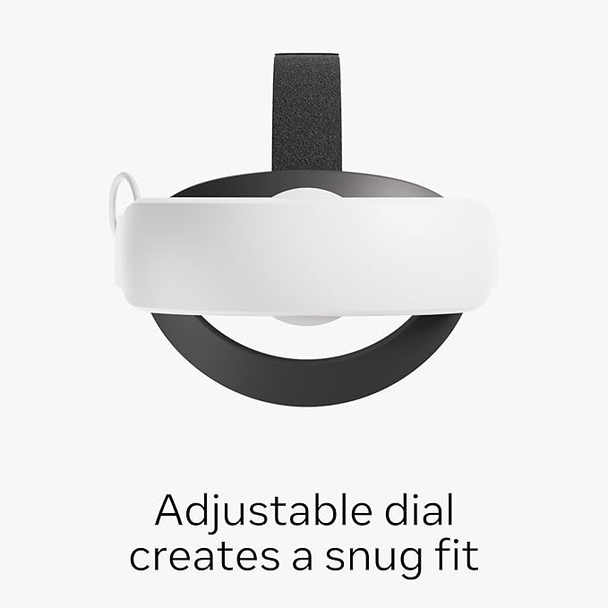 Meta Quest 3 Elite Strap with Battery White Ergonomic Adjustable