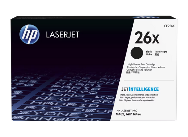 HP 26X High Yield Black Original LaserJet Toner Cartridge