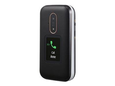 Doro 6880 4G Unlocked Black Easy Flip Mobile Phone