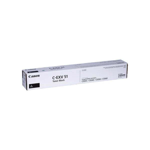 Genuine Canon C-EXV51 Black Toner Cartridge 0481C002AA