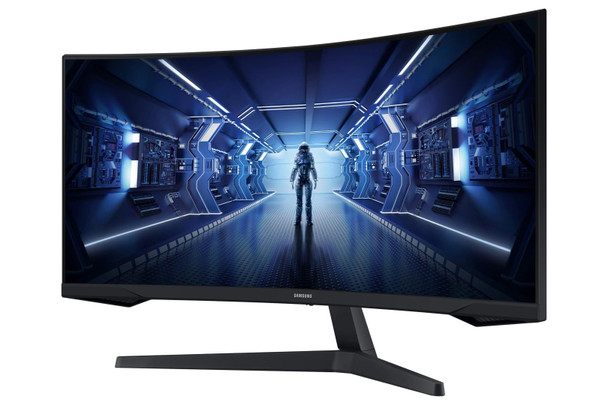 Samsung Odyssey G5 34" UWQHD 165Hz Curved Gaming Monitor Black