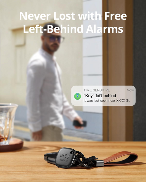 eufy Security SmartTrack Link Bluetooth Tracker 2 Pack Works with Apple Find My