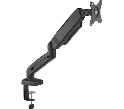 Essentials Heavy Gas Lift Single Arm Monitor Desk Mount
