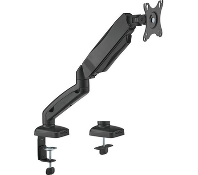 Essentials Heavy Gas Lift Single Arm Monitor Desk Mount