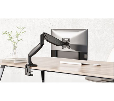 Essentials Single Arm Adjustable Gas Monitor Desk Mount – image 3