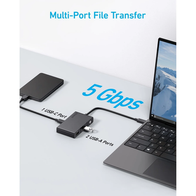 Anker 332 USB-C Hub 5-in-1 4K HDMI Display 100W Power