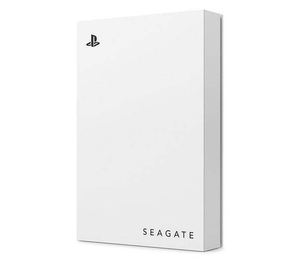 Seagate Game Drive 2TB External HDD for PS5 PS4 USB 3.0 White LED Gaming