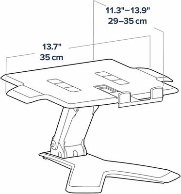 Ergotron Neo-Flex Notebook Lift Stand - Height Adjustable