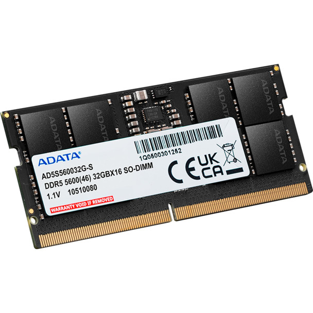 ADATA 32GB DDR5 5600MHz SO-DIMM Laptop Memory RAM Upgrade Module – image 3