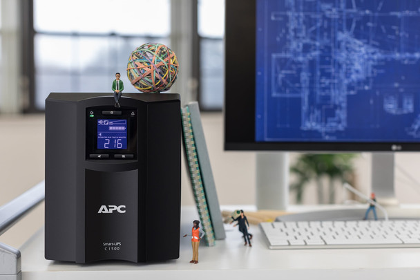APC Smart-UPS 1500VA 900W Tower UPS with SmartConnect for Servers and POS System
