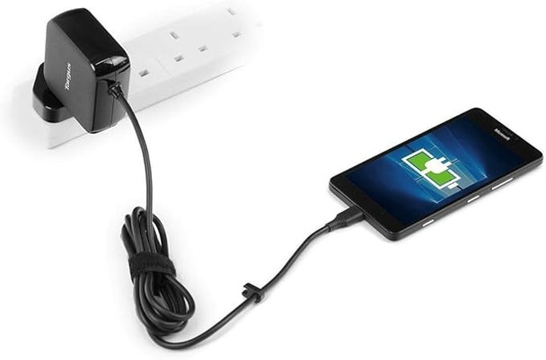 Targus APA95EU 45W USB-C Universal Mains Charger Black