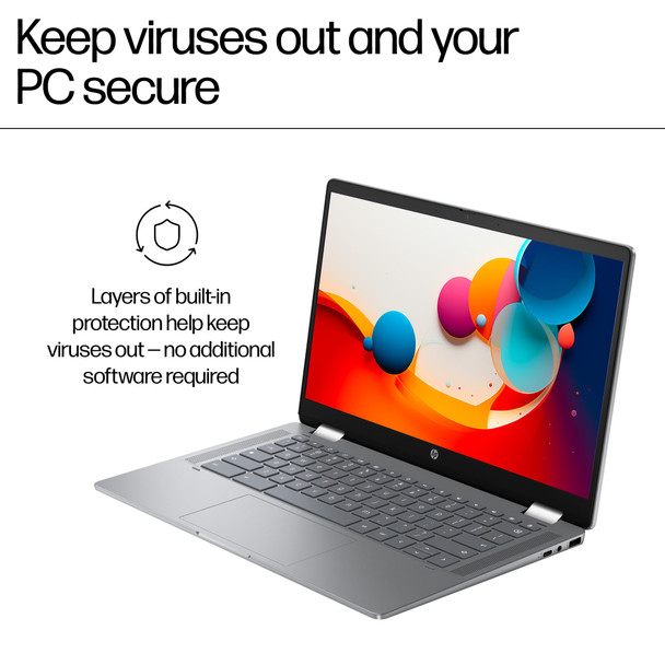 HP Chromebook x360 14b-cd0001na 14" Touchscreen Laptop Intel N200 8GB 128GB SSD