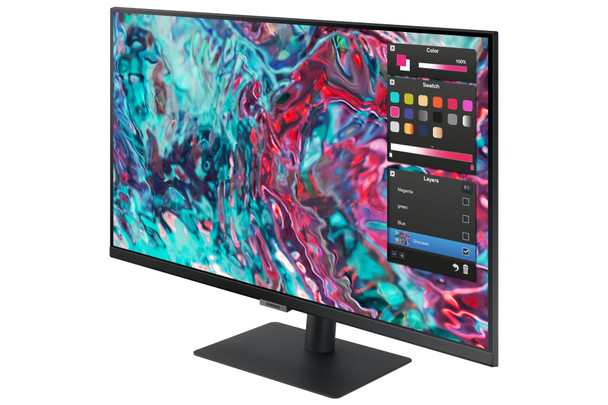 Samsung ViewFinity S80TB 27" 4K UHD IPS Monitor, Thunderbolt 4, Height Adjustabl