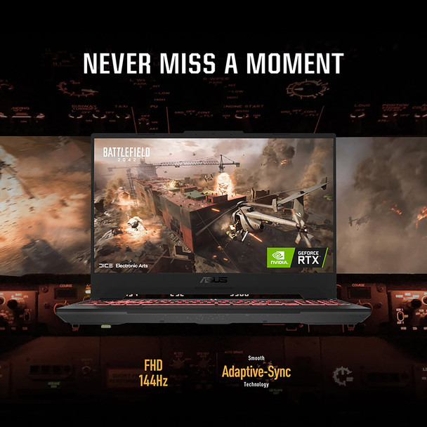 ASUS TUF Gaming A15 Laptop, Ryzen 5, 16GB RAM, 512GB SSD, RTX 4060, Windows 11