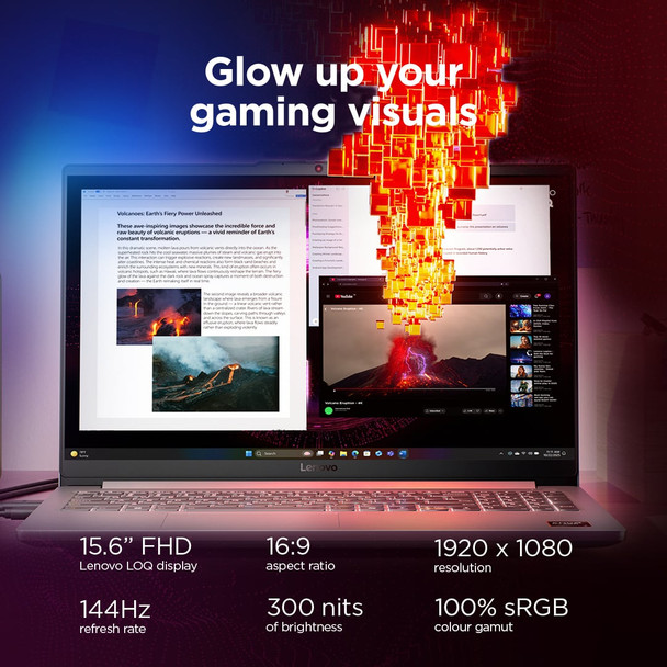 Lenovo LOQ Gaming Laptop 15.6" Ryzen 7 16GB RAM 1TB SSD RTX 3050 Windows 11