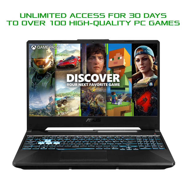 ASUS TUF Gaming A15 Laptop 15.6" Ryzen 5 8GB RAM 512GB SSD RTX 3050 Windows 11