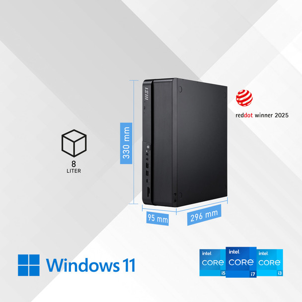 MSI PRO DP80 A14G Desktop PC Intel Core i7 14700 16GB RAM 1TB SSD Windows 11 Pro