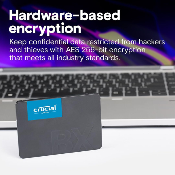 Crucial BX500 4TB 2.5 Inch Internal SSD SATA III 6Gb/s Solid State Drive
