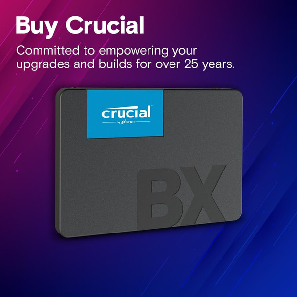 Crucial BX500 4TB 2.5 Inch Internal SSD SATA III 6Gb/s Solid State Drive
