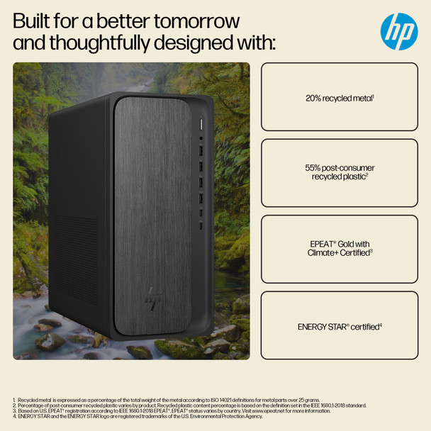 HP OmniDesk M02-0004na PC, AMD Ryzen 7 8700G, 8GB RAM, 1TB SSD, Windows 11 Home – image 7