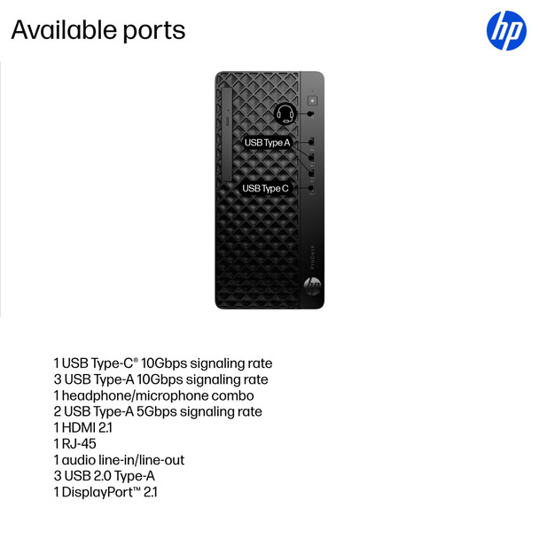HP ProDesk 4 Tower G1i Desktop PC Intel Core Ultra 5 235 16GB RAM 512GB SSD W11