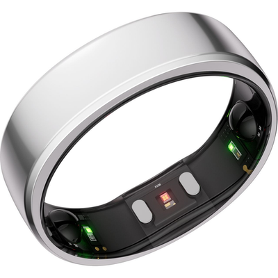 RingConn Gen 2 Smart Ring Size 6 Future Silver AI Wellness Tracker