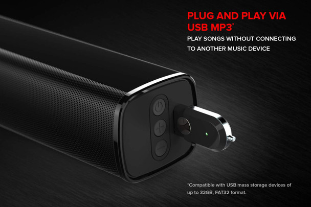 Creative Stage 2.1 Soundbar & Subwoofer System TV PC Gaming Bluetooth Optical