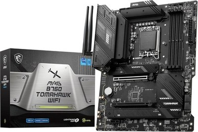 MSI MAG B760 TOMAHAWK WIFI Motherboard ATX LGA 1700 DDR5 PCIe 5.0 x16