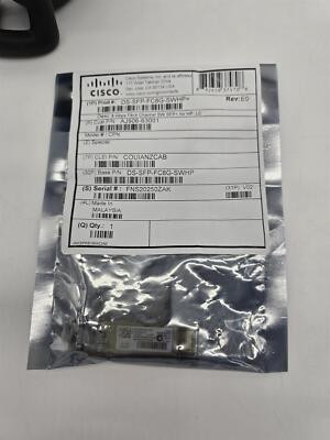 HPE Cisco MDS 9000 8Gb FC SFP+ Short Range Transceiver