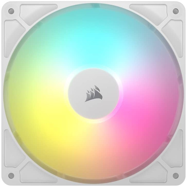 Corsair RS140 ARGB 140mm PWM Case Fans Dual Pack White 