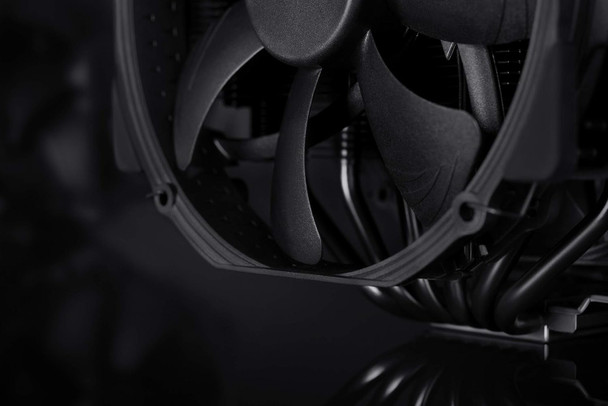Noctua NH-D15 chromax.black Dual-Tower CPU Cooler - Premium Black Design