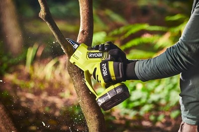 Ryobi ONE+ 18V 10cm Brushless Pruning Saw - Tool Only RY18PSX10A-0