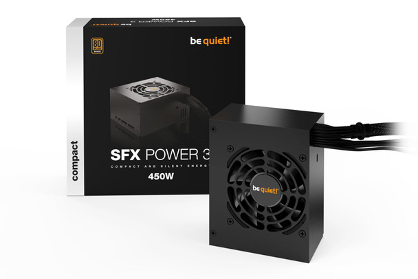 be quiet! SFX Power 3 450W PSU 80+ Bronze Small Form Factor Power Supply for PC