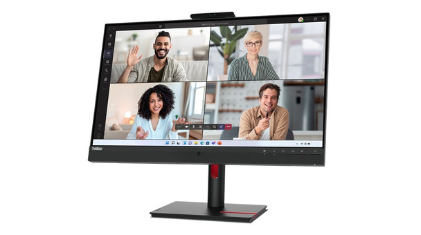Lenovo ThinkVision T27hv-30 27" QHD IPS Monitor USB-C Docking Webcam for PC Mac – image 2