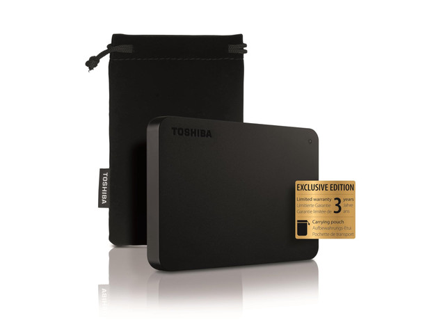 Toshiba Canvio Basics 1TB Portable External Hard Drive HDD USB 3.2 for PC Laptop