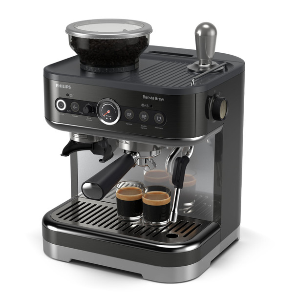 Philips Barista Brew Semi-Automatic Coffee Machine with Integrated Grinder