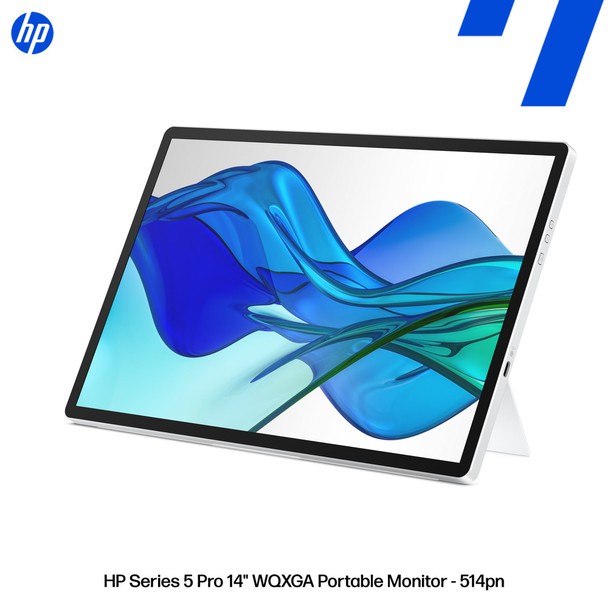 HP Series 5 Pro 14 inch Portable Monitor WQXGA IPS Black USB-C Laptop Display – image 4