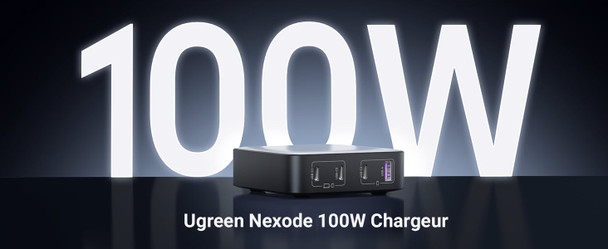 Ugreen Nexode 100W Desktop Charger 4-Port USB-C Fast Charging Station for Laptop