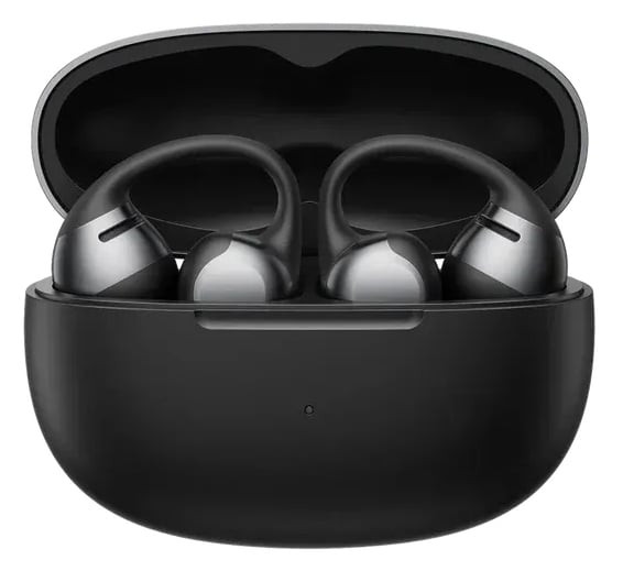 SHOKZ OpenDots ONE Open-Ear Wireless Earbuds - Black, Bluetooth, IP54 Waterproof