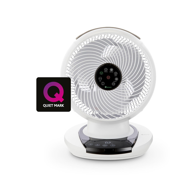 Meaco MeacoFan 1056 Air Circulator Fan Ultra Quiet Cooling Desktop Pedestal Whit